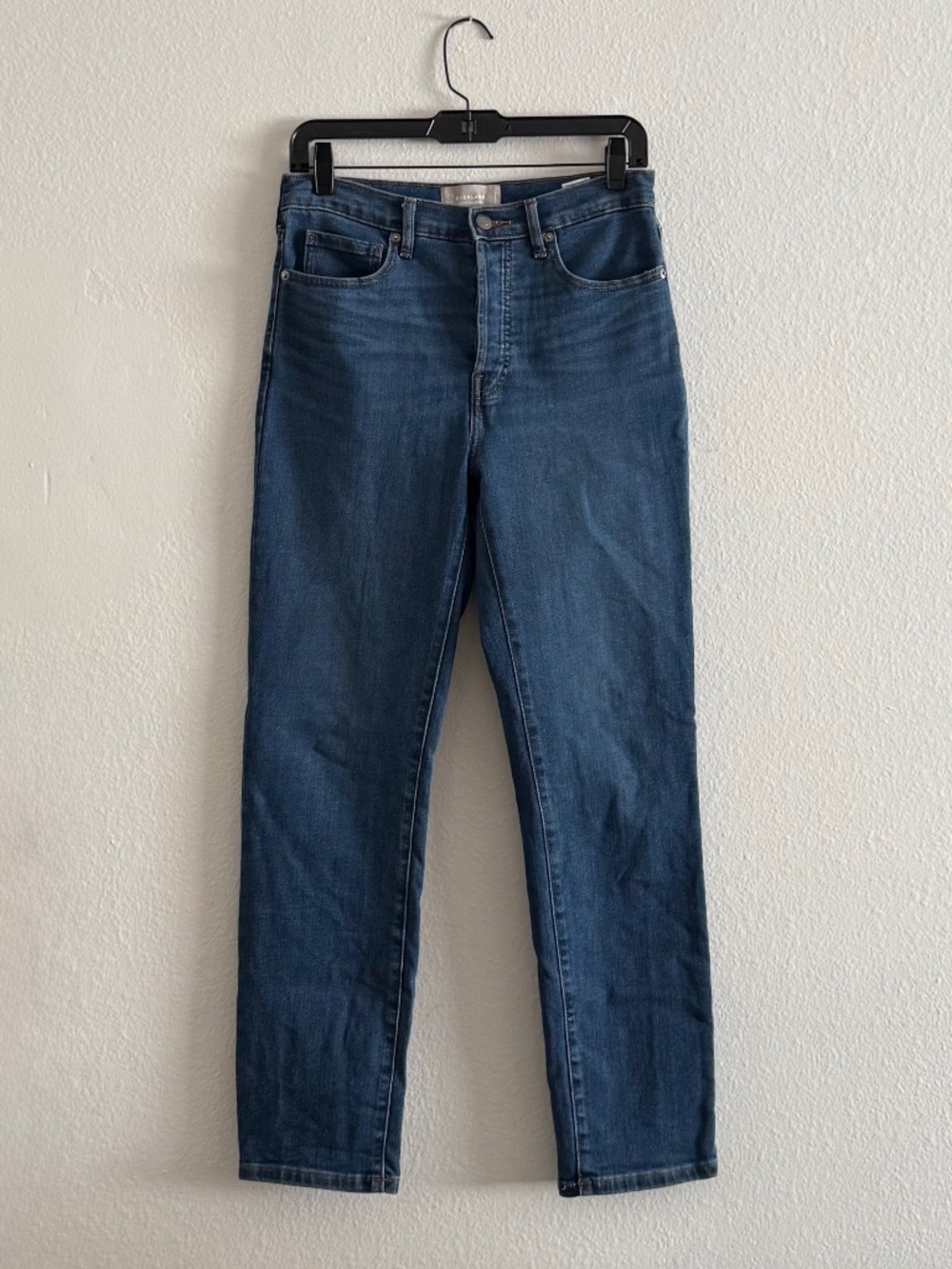 Everlane High Rise Slim Straight Cigarette Jean